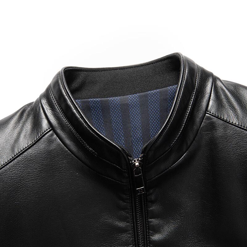 Herren Stehkragen Einfarbig Freizeitjacke