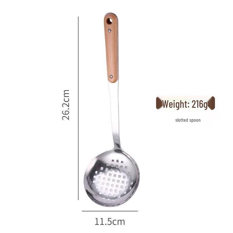 Wutuo Niemagnetyczny Zestaw Garnków i Przyborów Kuchennych ze Stali Nierdzewnej 7-częściowy