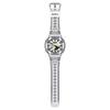 CASIO Unisex Liquid Crystal/Analog Dual Display Series White Watch GA-2100MNG