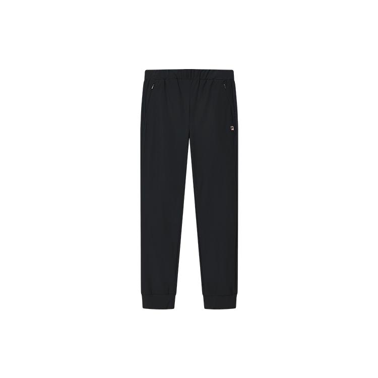 New FILA Athletics Knitted Sweatpants Women's Pitch Black A11W211619FBK