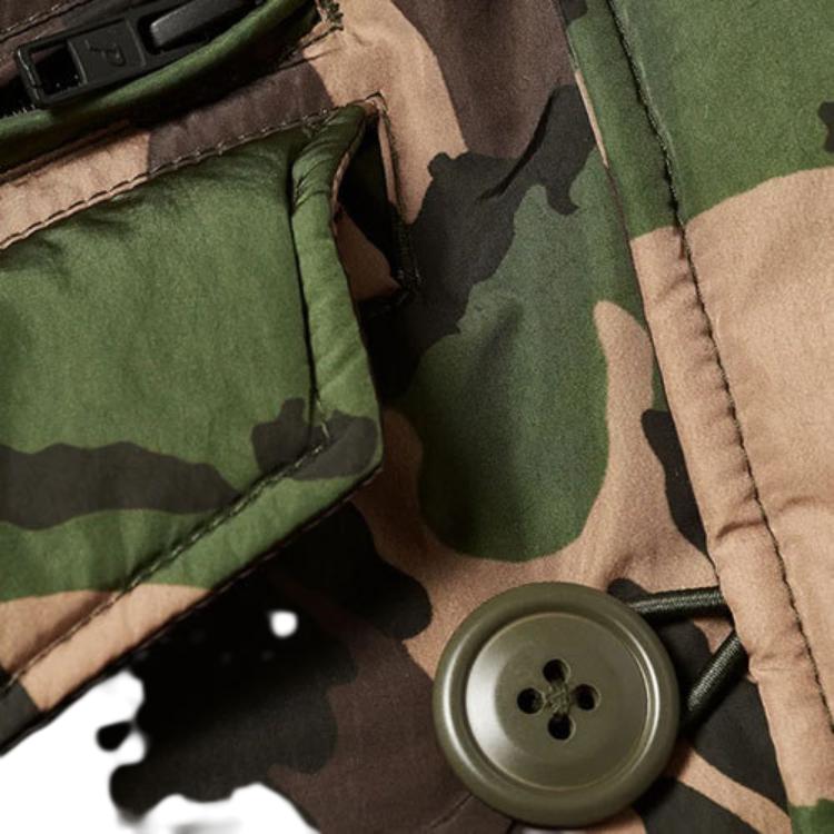 Palace Pertex P-3B Parka With Reflective Back Logo And Nylon Hooded Down Jacket Unisex Outerwear Camo PAL-FW19-039