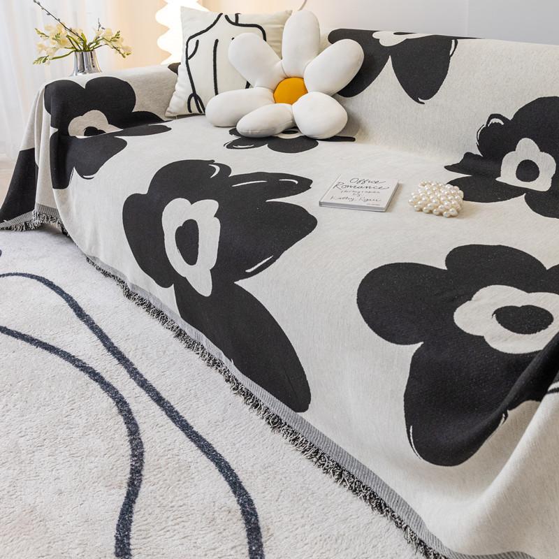 

Чехол для дивана с защитой от царапин от кошек, чехол для дивана, ткань Ins Wind Cover, чехол для всего дивана, жаккардовое полотенце Nordic, чехол для всего дивана 180*130cm