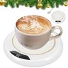 Coffee Mug Cup Warmer Suitable for Cocoa Tea Water Milk Office Desk Use Electric Beverage USB Glass Heater Coaster Plate