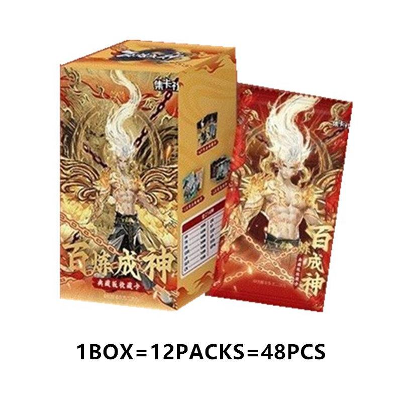 Card.Fun Werde ein Gott nach hundert Verfeinerungen Fantasy Kultivierung Anime Sammlung Spielzeugkarten Weihnachtsgeschenke