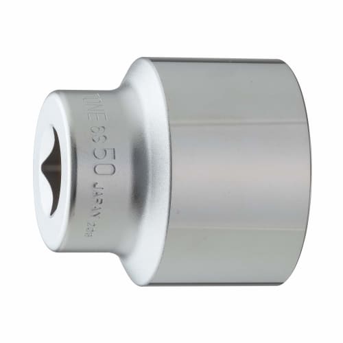 TONE Socket (Hexagonal) 6S-50 Drive Angle 19.0mm (3/4") Width Across Flats 50mm
