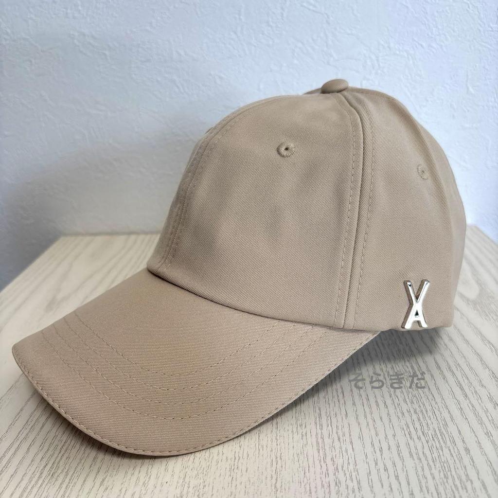 [USED] Limited-time offer: VARZAR 640 Authentic Bazar Beige Cap with Silver Studs