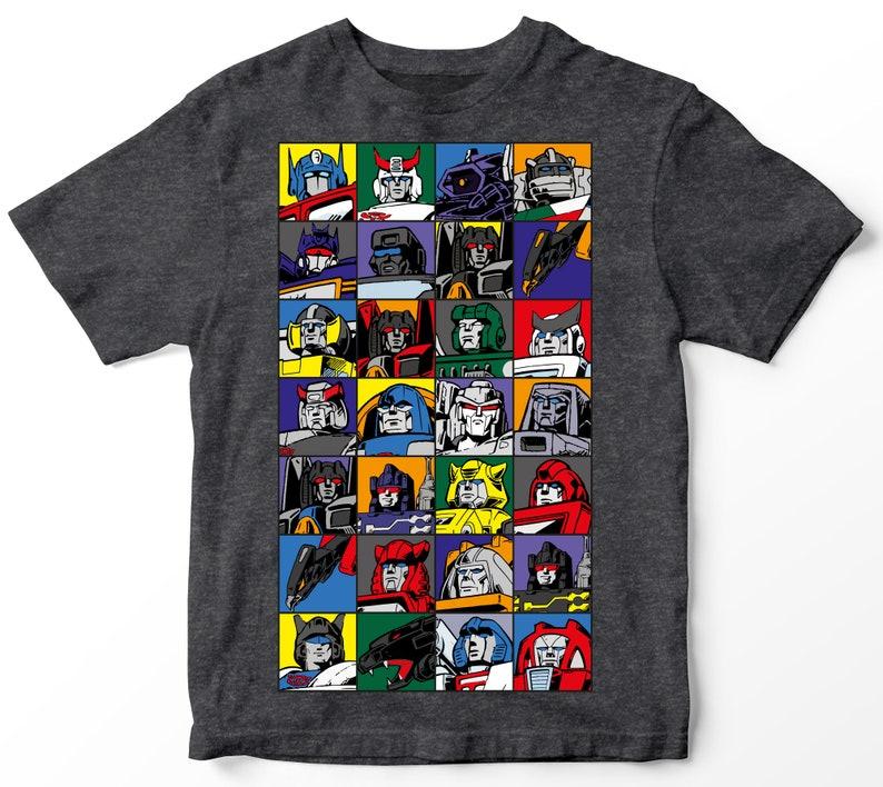 202526 Summer Tshirt Vintage Style Transformers100 Cotton Printed Tshirt for Men Robot Vintage Cotton Quick Dry Round Collar