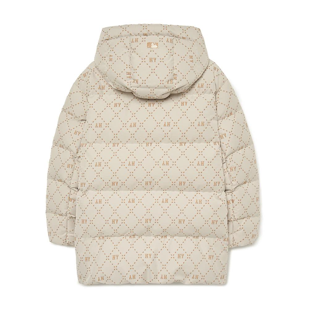 New MLB New York Yankees Down Jacket Unisex Dark Cream M23F3ADJM033650CRDOXS