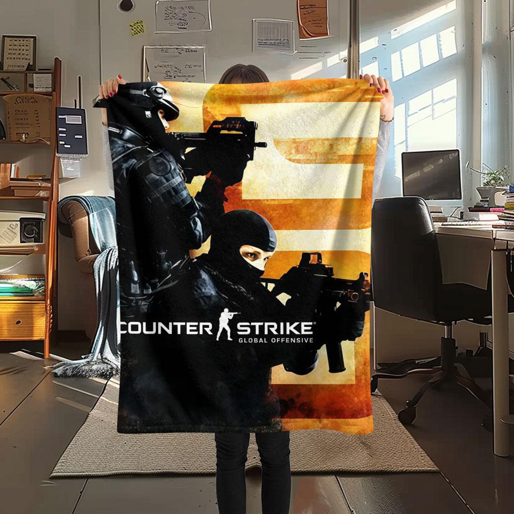 Counter-Strike 2 Blanket, High Quality Comfortable for All Seasons, Home Decor, Warmth and Comfort