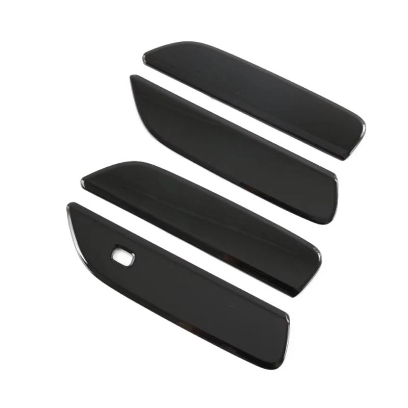 LHD RHD For BYD ATTO 1 Dolphin EA1   ABS Carbonfiber Black Outer Door Handle Door Bowl Catch  Exterior Decorate Sticker