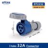 Second Gen IP67 Industrial Aviation Socket Connector 16A/32A, 3-Core/4-Core/5-Core, Non-Explosion-Proof