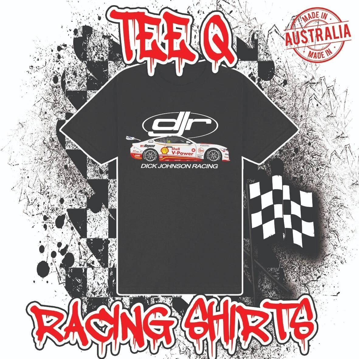 Men s and Women s T-shirts Ford Mustang DJR ~ Premium Black Gildan Cotton Tee V8 XS