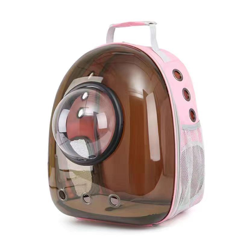 Cat Bag Out Portable Bag Space Capsule Pet Backpack Cat Cage Double Shoulder Transparent Cat Schoolbag Dog Cat Supplies