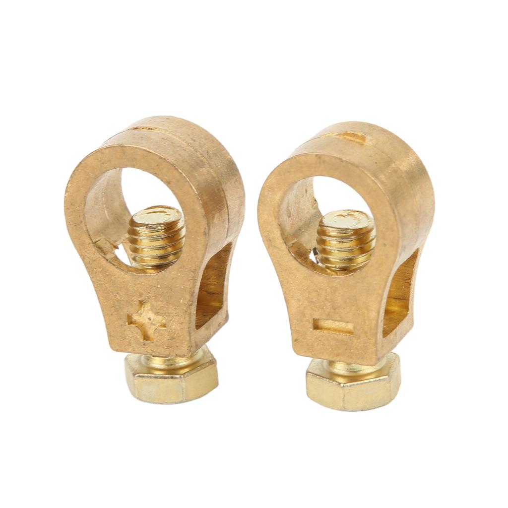 2PCS Battery Terminal Wire Cable Clamp O Shape 16‑18mm ID Universal for Ships RVs Trucks Cars