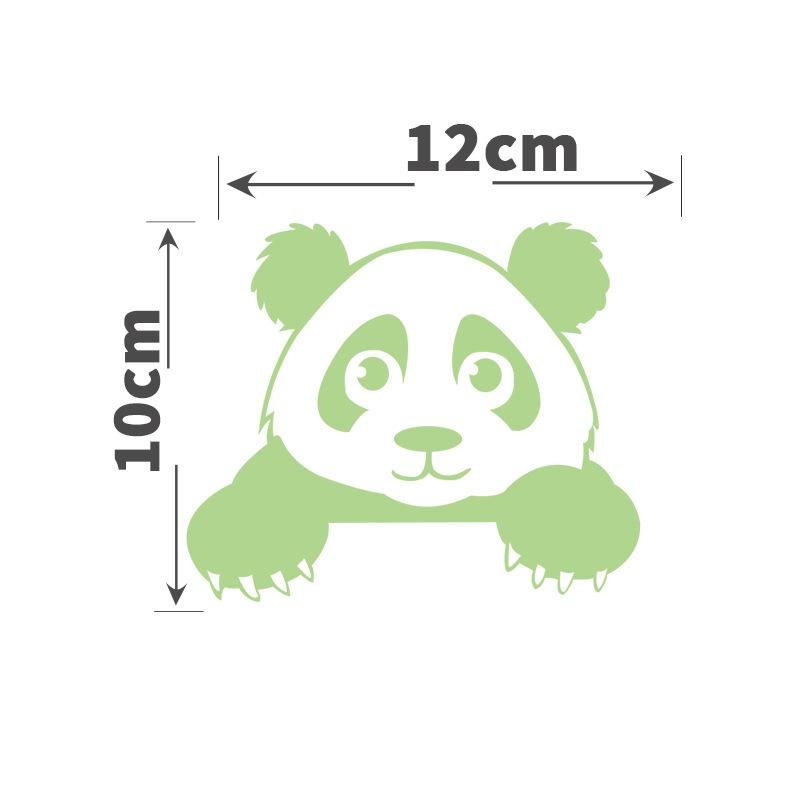 

1 шт., детские наклейки на переключатели, светящиеся наклейки, декор для детской комнаты, феи, звезды, кошки, наклейки из ПВХ Luminous