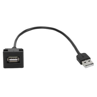 Predlžovací kábel do auta USB zásuvka Samček na Samicu Viacnásobná ochrana 12V?Náhradný 30V vstup pre