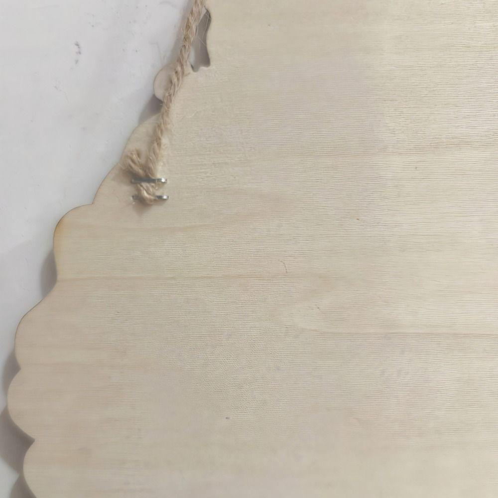 Red Christmas Wreath Wooden 2D Door Hanging Artificial Garland Reusable Oil Lamp Christmas Ornaments Fireplace Mantel