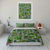 Complex Roads With Vehicles Bedding Set For Kids Luxury Gift 3Pcs Digital Print Comforter Set Soft Comfortable Breathable