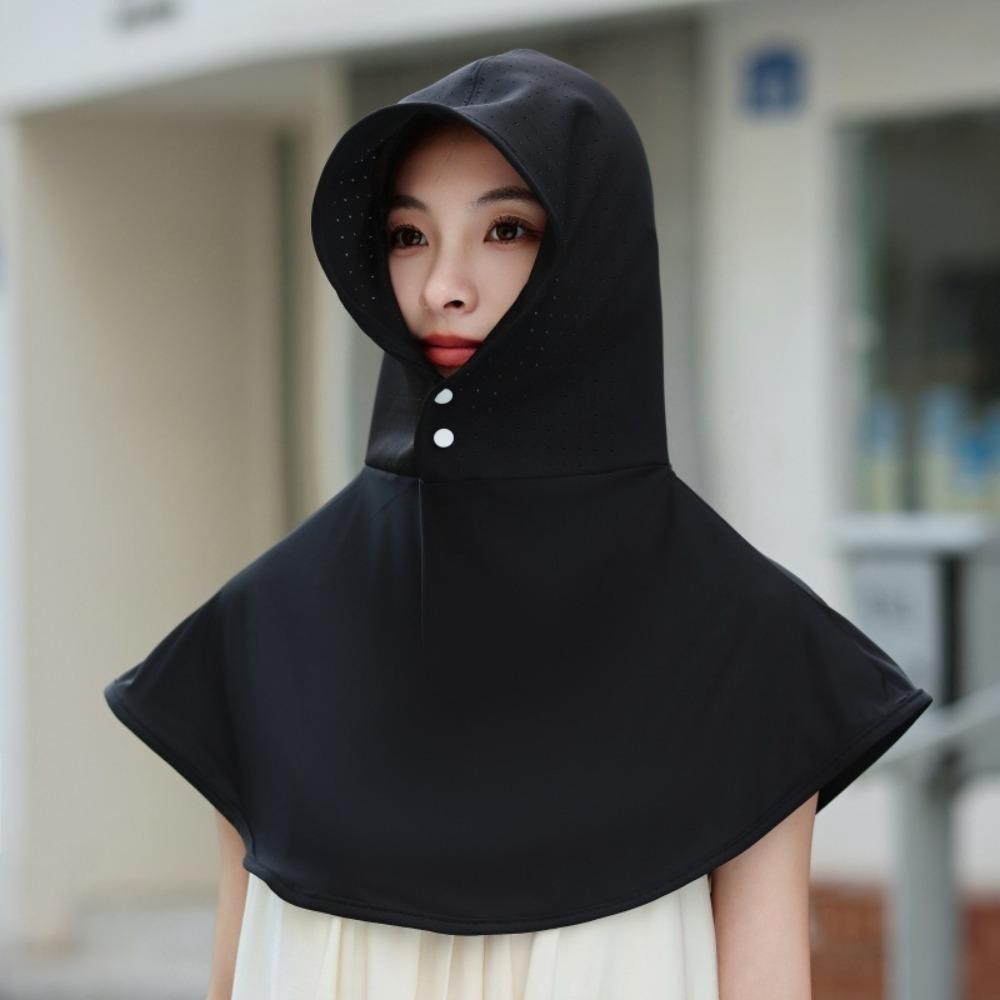 Breathable Visor Cap with Shawl Beach Cap New Fishing Cap  Cycling