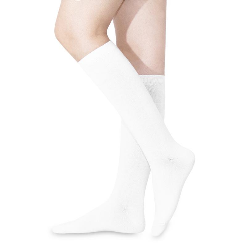 

Three Bars Knee Socks Calf Socks Sports Football Socks Stacking Socks College Wind Stockings Couple Cotton Socks Men s one size fits all (us size 6.5 - 12) белый