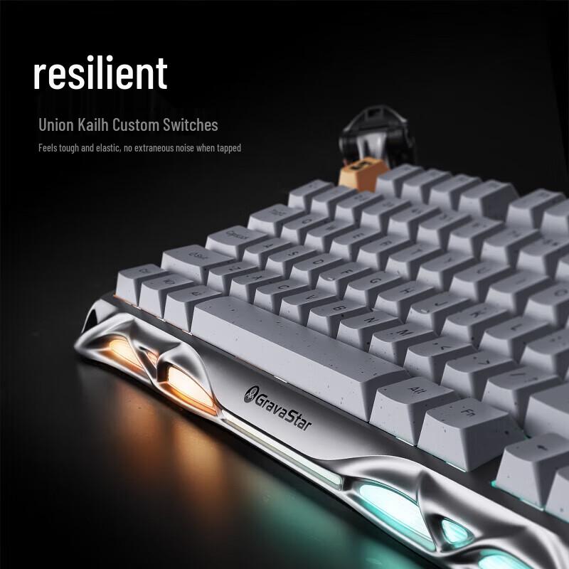 GravaStar M75 PRO 75-Key Mechanical Keyboard