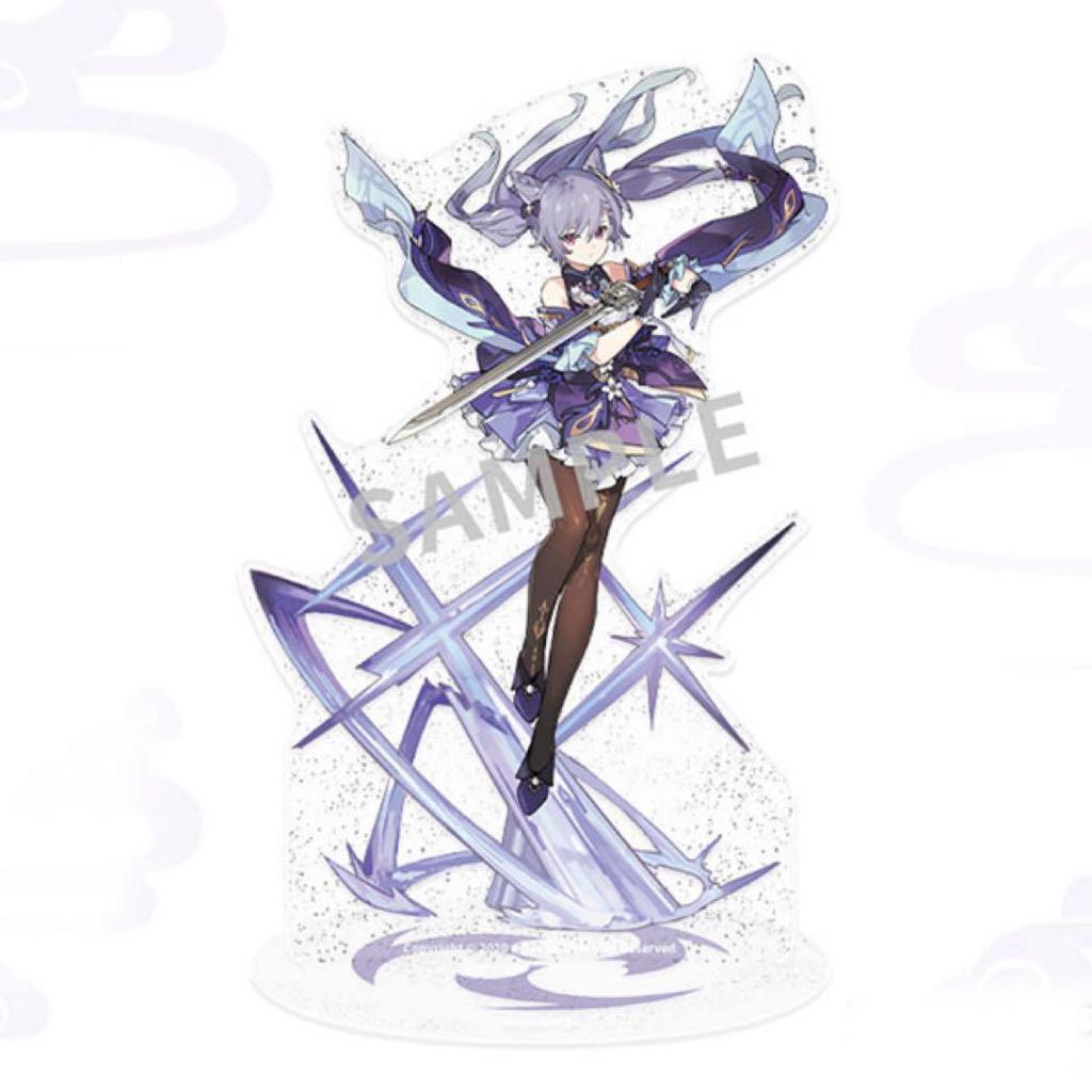 [USED] First-run Limited Edition Bonus: Genshin Impact Keqing: Swift Thunder and Rain Ver. 1/7 Scale Completed Figure