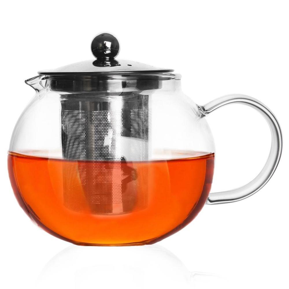 Heat-resistant Glass Teapot with Infuser 800 Ml