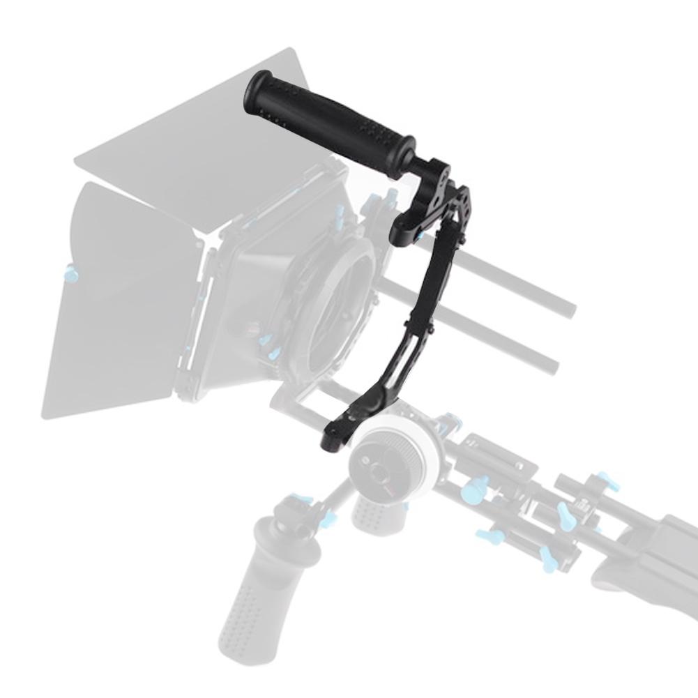 FOTGA DP3000 Black Top Handle C Cage Bracket Support Rig for 15mm DSLR Rod Follow Focus