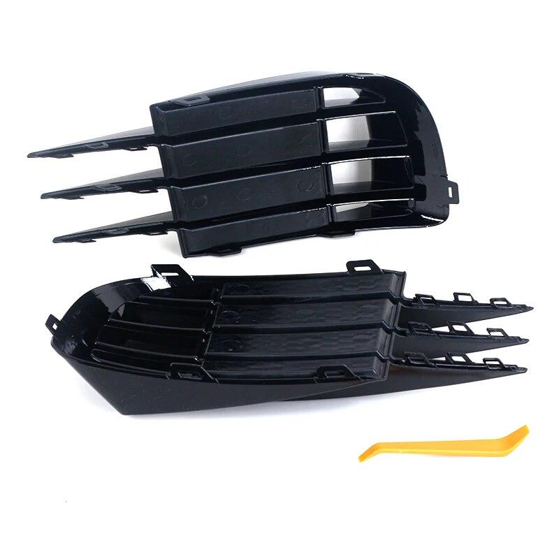For VW Volkswagen Golf 6 MK6 VI GTI R R20 ABS Tåkelykter Skjerm Bil Front Tåkelys Hetter Øyenbryn Øye Vind Kniv Deksel Trim