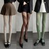 Autumn Winter Tights Pantyhose Women Twill Pattern Thigh High Stockings Lingerie Hosiery Women's Tights Pantyhose Retro Leggings