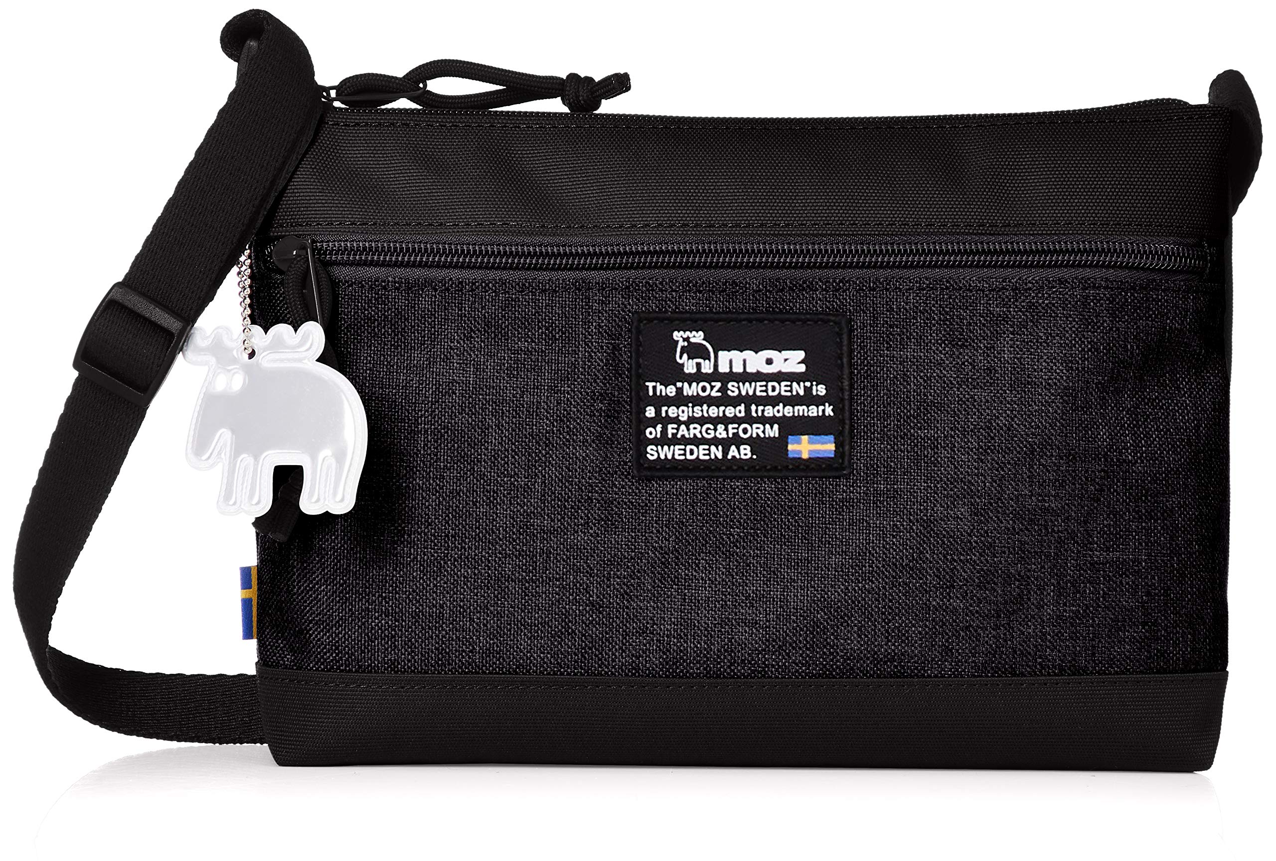 

Shoulder Bag Sacoche Black [Mozu] ZZEI-21 чорний