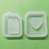 Resin Silicone Molds Quicksand Casting Molds Epoxy Resin Shaker Mold for Jewelry DIY Crafts Making Resin Pendant Mold