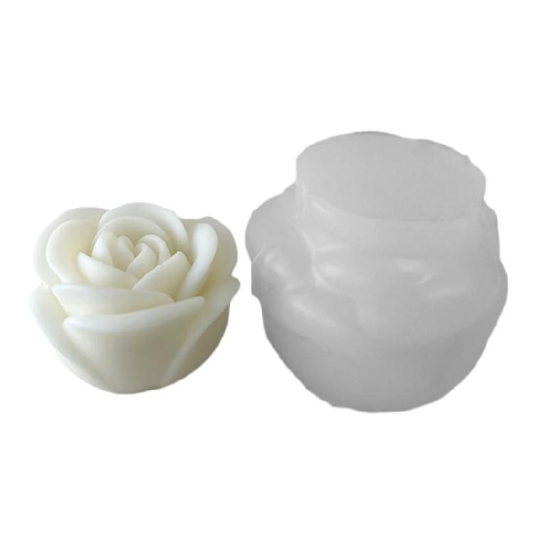 

Silicone Candle Mold 3D Flower Scented Candle Making Epoxy Resin Mould Decor S