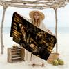 Ronaldo's Legacy: Goat Beach Towel High Absorbency & Quick-Dry Comfortable Lightweight