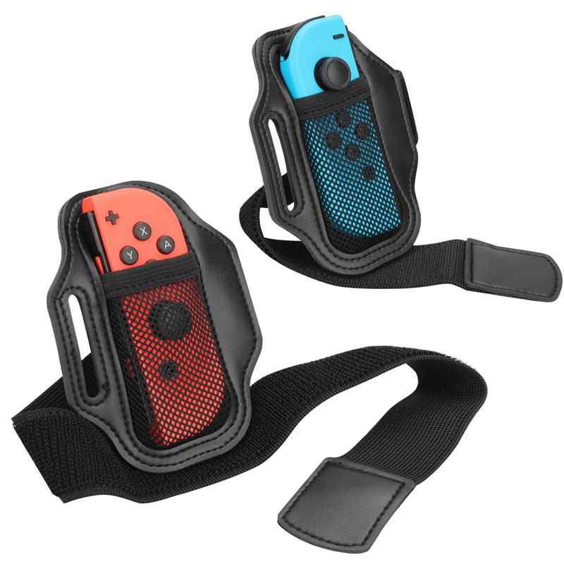 2Pc Leg Strap For Switch Sports Play Soccer, For Joycons Switch Oled Model Controller Game Accessories,Adjustable Elastic Strap
