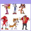 Set di Action Figure Giocattolo di Sonic the Hedgehog di Qualità Premium Carine per Bambini e Adulti