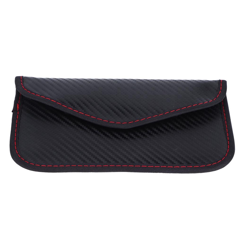 Car Key Blocker Bag Protector Portable PU AntiTheft Signal Shielding Case Pouch