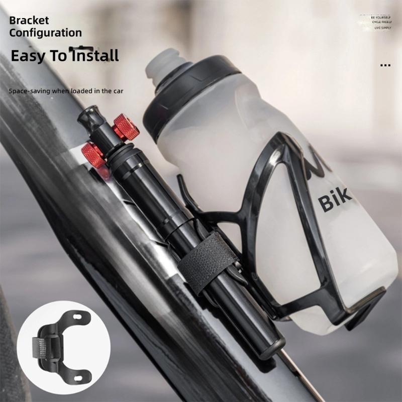 Metal Bike Tire Inflation Tool 130PSI Strong Bicycles Hand Air Pumps Tire Inflator Road Cycling Pump
