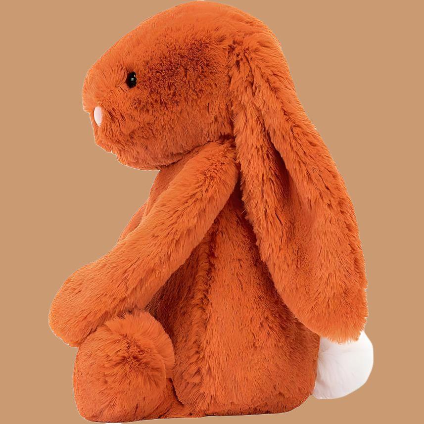 Jellycat Shy Tangerine Bunny Rabbit Cute Doll Plush 30cm