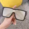 New Sunglasses Men's Driving Anti-UV Sunglasses Concave Shape Ladies Long Frame Sunglasses UV400