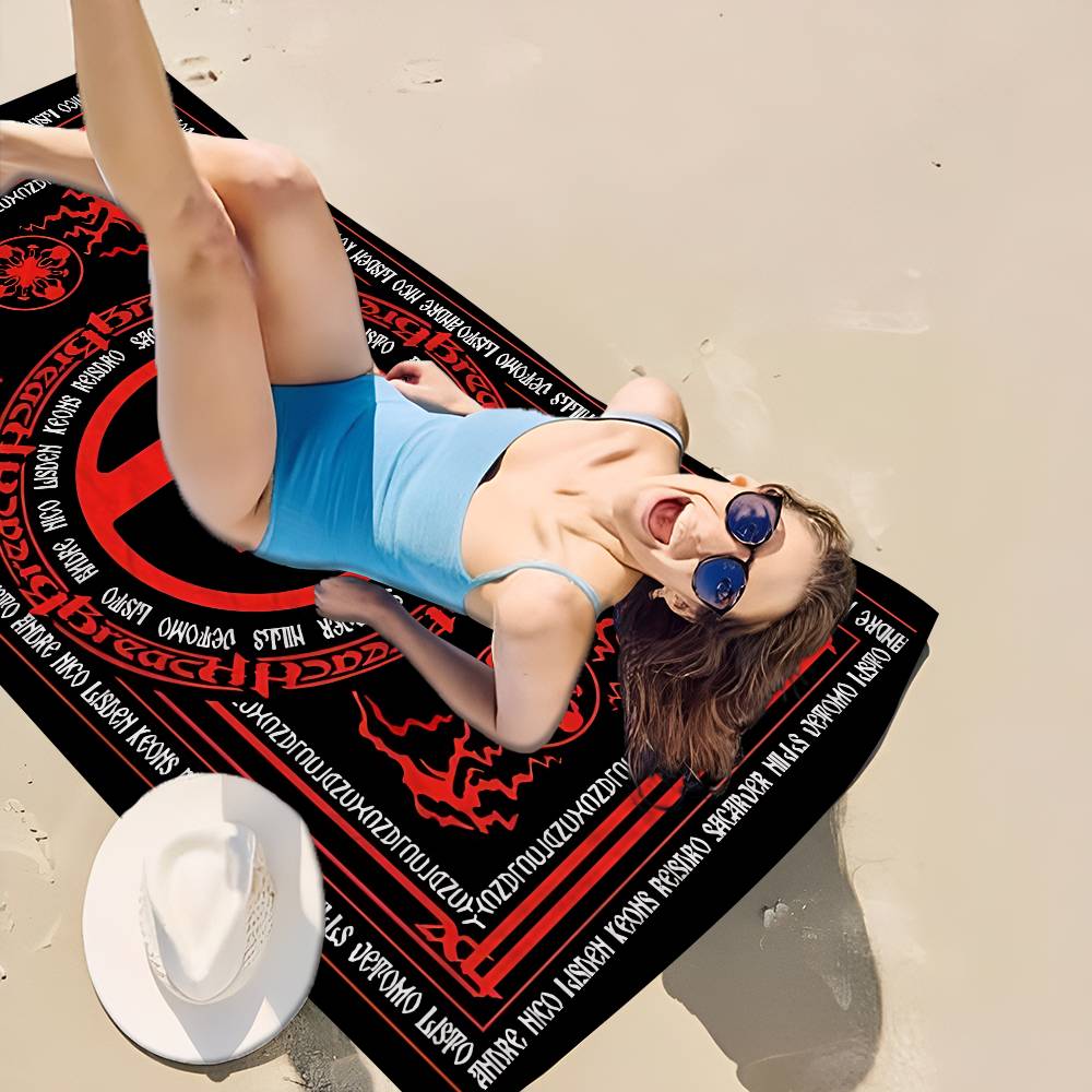 Popular T-Twenty One Pilot Band Big Microfiber Beach Towels Quick Dry Towel Sand Beach Towels Pool Towel for Travel Yoga