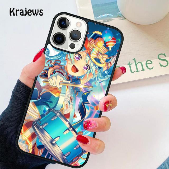 Husă Moale Anime BanG Dream Pentru iPhone 14 XR X XS Max 5S 6S 7 8 Plus SE 2020 11 12 13 Pro Max Mini Husă Telefon