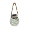Solar Glass Crackle LED Garden Light