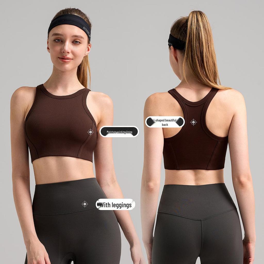 High-Strength Anti-Sag Sports Bra - Shockproof Training Vest for Women, Fitness & Running
