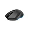 EnerGenie Firebolt Souris Gaming Sans Fil Rechargeable RGB, Noire - Récepteur Nano USB, Rétroéclairage Multicolore, DPI Ajustable