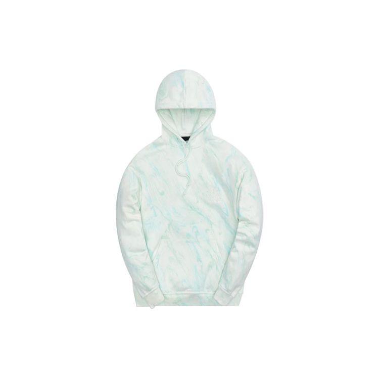

KITH Marble Williams III Hoodie With Fleece Lining Unisex Tops Mint KH2671-306