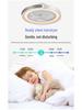 Ceiling Fan with Light - Pendant Light Fixture for Bedroom & Dining Room, Japanese & US Standard