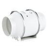 Leiser Inline-Rohrkanalventilator Badezimmer-Abluftventilator Küchen-Toiletten-Wand-Reinigungslüfter EU-Stecker