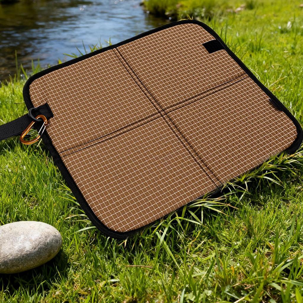 Stadion-Sitzkissen Verdickte Bodenmatte Mit Karabinerhaken Faltbares Sitzkissen Zum Wandern Picknick Reisen Flugzeug Sportveranstaltung