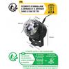 RGB Flashing Disco Ball Party Lights LED Stage Spotlight W/Rotating Effects Christmas Halloween Karaoke Wedding Birthday Decor